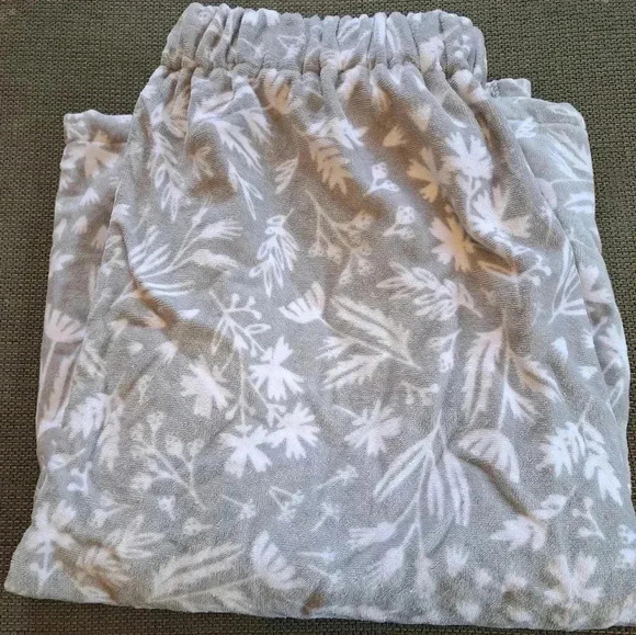 The Big One Terry Cloth Towel Wrap Beach Coverup Shower Spa Grey White - Picture 3 of 5